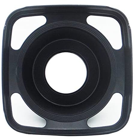 FackLOxc Video Camera Detachable Lens Hood For 4K Professional Vlog Filming Digital Camcorder Wide Angle Lens Accessory Camera Lens Hoods