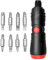 17 in 1 Multi Angle Ratchet Screwdriver with Magnetic Tip for Appliance Repair Motherboard Assembly and Furniture Assembly Multi Angle Screwdriver