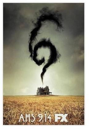 EYEZER American Horror Story Roanoke – Filmposter auf Leinwand, Poster, Wandkunst, Dekor, Bild, Gemälde für Wohnzimmer, Schlafzimmer, Dekoration, ungerahmt, 30 x 45 cm