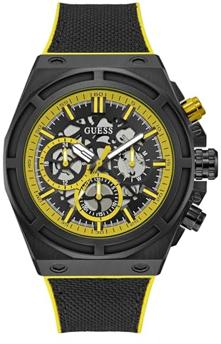 GUESS Masterpiece Herrenuhr aus Nylon/Silikon