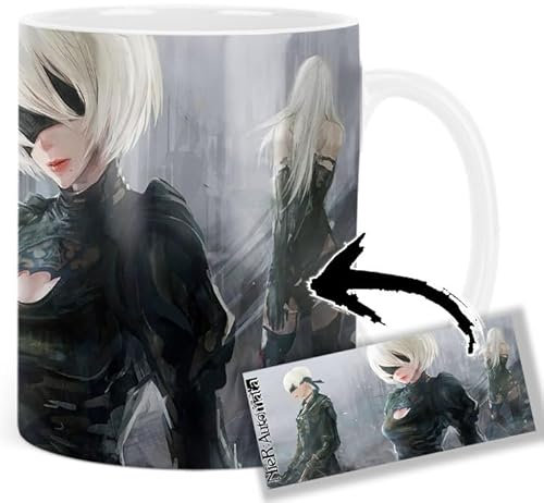 Nier Automata 2B Tasse Keramikbecher Mug