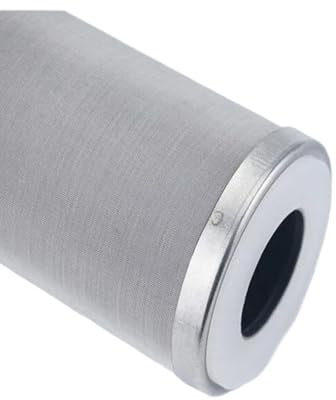 XBTNCYFE Filtro for L'acqua in Acciaio Inossidabile da 10 Pollici, può Essere Pulito E Riutilizzato, Resistente alla Corrosione, Resistente alle Alte Temperature, 5 Micron E Altro Ancora(1 Micron)