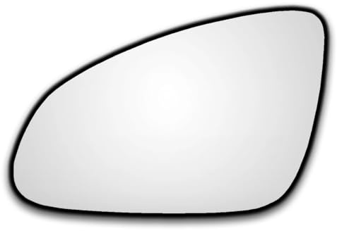 Wing mirror glass replacement Left Passenger Near Side - compatible with Vauxhall Astra J 2010-2015 STICK-ON - Car convex mirror - Car wing mirrors & replacement parts