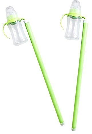 SEWOART Urlaubs-Fischfutterflasche für Aquarien Fischfutter mit Stange 180 ml Fischtank-Zubehör