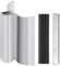 3 Chrome Frameless Shower Door Handle with Metal Strike and Magnet, Glass Shower Door Magnet Latch Replacement Kits fits 1/8 5/32 3/16 and 1/4 Thick Swing Glass Shower Doors