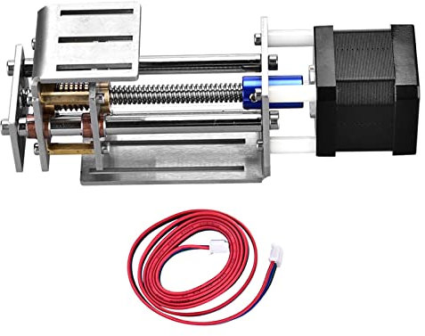 LOCADENCE Z Achsen Schlitten, T 8 Z60 2 Phase 4 Draht 3 Achsen CNC Steuerplatine Edelstahl Fräsen Linearbewegungsführungsschiene für Holzbearbeitung CNC Graviermaschine 