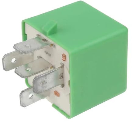 Relé del Ventilador del radiador de refrigeración, 12V, 35A, 5 Pines, Verde, 6547TX, for Peugeot 206, 207, 306, 307, 406, 407, 807