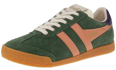 Gola Womens Elan, Evergreen/Terracotta/Plum, 6.5