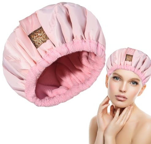 Nevalerra Heizkappe für Haare – Thermo Hair Cap, Waschbarer Bezug, Komfortables Design, Schnelles Aufheizen | Professionelle Wärmehaube für Haarmasken Conditioner Pflegekuren Lockenbehandlung Zuhause