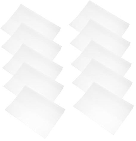 Tofficu 10stücke Transparente Buchhüllen Wasserfeste Wiederverwendbare Klarsicht Buchschutzhüllen Für Schul Lernbücher Leichte Strapazierfähige Folien Für Heft Hardcover-Schutz