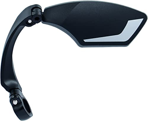XLC Fahrrad-Spiegel MR-K12, IZQUIERDO, Schwarz