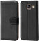 Verco Handyhülle für Samsung A5 (2016) Hülle, Schutzhülle für Samsung Galaxy A5 2016 [A510] Tasche PU Leder Flip Case Brieftasche - Schwarz