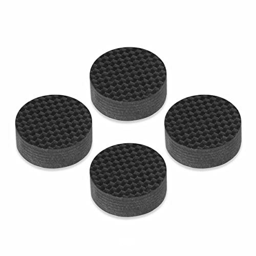 Tertullus 4Pcs Carbon Fiber Speaker Isolation Feet Spike Pads Shoes Feet 40mm×20mm