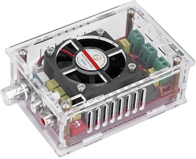 Modulo di Classe D della Scheda Dell'amplificatore Audio di Potenza Digitale Ad Alta Potenza 2 * 100W con Ventola Integrata e Protezione Multipla, 4,3 * 3 * 1,6 Pollici
