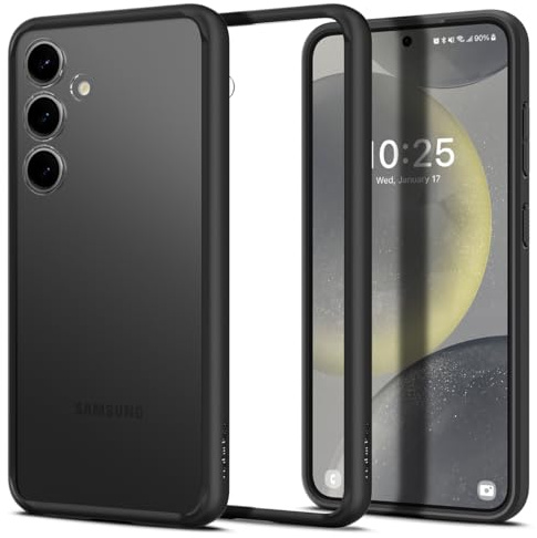 Spigen Ultra Hybrid Hülle Kompatibel mit Samsung Galaxy S24 Plus -Schwarz