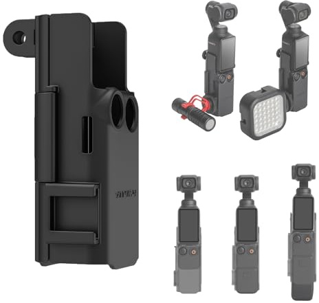 MotuTech Multifunction Adapter Frame for DJI OSMO Pocket 3 Extension Kit Cold Shoe Bracket Handle Protection