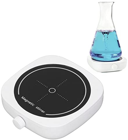 Magnetrührer, 1000ml Flüssigkeitsrührer Magnetmischer Leiser Mini USB Magnet Flüssigkeitsmischer mit Rührkopf für Brauen Mixen Hefe Labor wissenschaftliche Forschung