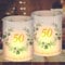 12 Windlicht Tischdeko 50 Geburtstag, Deko 50. Geburtstag Frau Mann, Tischdeko Geburtstag 50, Schön DASS Du Da Bist, Geeignet für Teelichter oder Kerzen