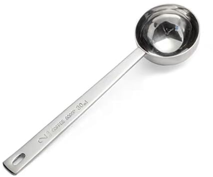1 Cucharas Medidoras,Cuchara Medidora Gramos,Cucharilla De Café Dosificadora De Acero Inoxidable,Cuchara Dosificadora Larga De 30 G,Cuchara Dosificadora De Café,Café En Polvo,Cuchara De Café