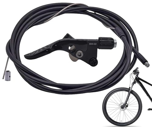 Dropper Post Lever | Smooth-Action Sattelstütze Dropper für Road & Mountain Bikes | Externe & interne Routing Shifter, Fahrradhebel für Abenteuer und Fitness