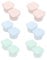 Healeved 6pcs Simple Lens Holder Bulk Supplies of Boxes Leakproof Sturdy for Travel Daily Use Giving