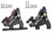 IIIPRO Cable Actuated Road Bicycle Hydraulic Disc Brakes Caliper Set, Hydraulic Disc Brake Road Bike Flat Mount Caliper 230kg Clamping Force (front and rear)