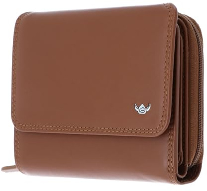 Golden Head Leder Geldbörse Polo RFID Protect RV-Börse 3316 Cognac braun