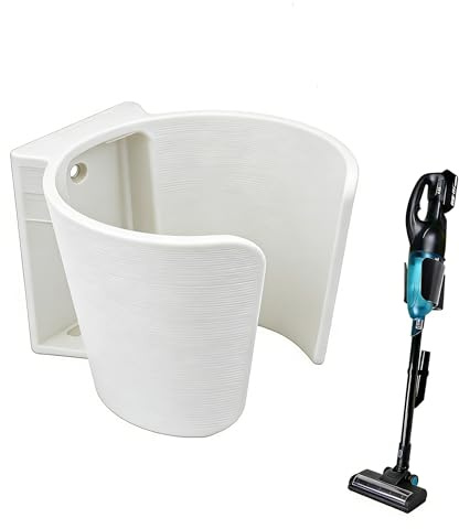 Staubsauger Halterung Staubsauger wandhalterung Staubsauger Zubehör Universal Akku Sauger Halter Universal Akku Staubsauger Wandhalter für Serie- Akkusauger Wand Halterung (weiß)