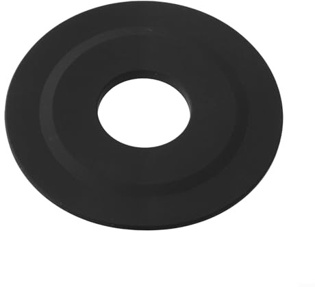 Toilet Flush Valve Rubber Seal Washer for Siamp 45 and Storm 33A – Silicone Drain Valve Seal for Ring, 2.85 in Diameter, Black, 1-Pack(1PCS)