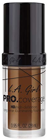 L.A. Girl Pro Coverage Illuminating Foundation - Rich Cocoa