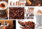 wandmotiv24 Fototapete Kaffee, XXL 400 x 280 cm - 8 Teile, Wanddeko, Wandbild, Wandtapete, Frühstuck M0047