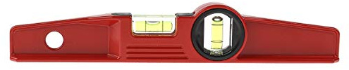 RS PRO Wasserwaage, Typ Gerade, 250mm, Rahmen Aluminium, 2 Libelle/n, ±0,5 mm/m