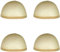 4x Haarnetz als Unterziehaube für Perücken - aus elastischem Nylon (Beige) und elastischem Mesh (Schwarz) für Alltagsperücken & Fasching/Karneval (Haarnetze (4x Beige)