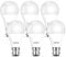 Lepro Bayonet Light Bulb, Cool White 6500K, 60W Equivalent, 8.5W 806LM B22 LED Bulb Daylight White, Energy Saving Light Bulbs Bayonet, Non-dimmable, Pack of 6