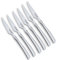 3 Claveles Set 6 Cuchillos chuleteros, Acero Inoxidable