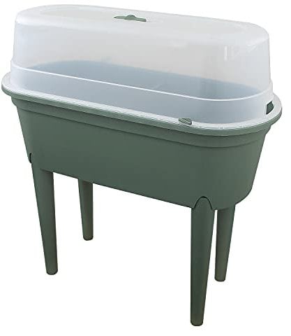 Guaranteed4less Planter Box Seeding Table Bed Mini Greenhouse Flower Plant Indoor Outdoor Garden