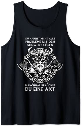 Manchmal brauchst Du eine Axt | Son of Odin | Valhalla Tank Top