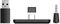 BuyWeek Adaptateurs réseau Bluetooth, Adaptateur Bluetooth PS4, récepteur Audio USB Bluetooth 5.0 pour Jeu PS5/PS4/PC
