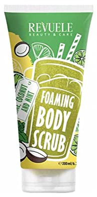 REVUELE FOAMING BODY SCRUB PEELING MIT LIME, KOKOSNUSS UND MINZE 200ml