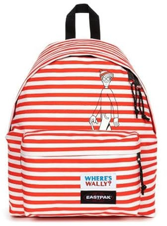 EASTPAK Rucksack Where's Wally x Padded Pak'r Farbe Wally Silk Stripe, Wally Seidenstreifen