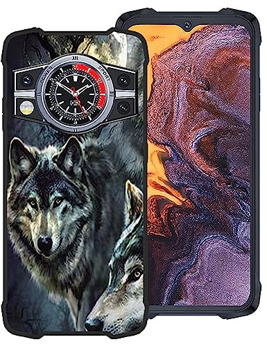 CAXKJE Hülle für Cubot King Kong 9 (6.58 Zoll),Schwarz Silikon Hülle TPU Weich Ultra-dünne Schutzhülle Kratzfeste Bumper Case,für King Kong 9 Stylische Handyhülle - A24
