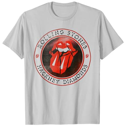 Offizielles The Rolling Stones HD Circle Logo T-Shirt