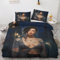 Bettwäsche Sexy Frau 135x200 Winter - Bettbezug Nackte Frauen, Bettwäsche-Sets 2 teilig, Weich & Atmungsaktiv Mikrofaser Wendebettwäsche und 1 Kissenbezug 80x80 mit Reißverschlus H&9-140
