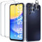 ivoler 2 Piezas Protector de Pantalla para Samsung Galaxy A15 4G / A15 5G/M15 5G con 2 Piezas Protector de Lente de Cámara y Marco de Instalación, Cristal Templado Anti-Arañazos, 9H Dureza, Ultra HD
