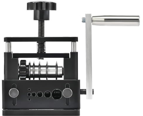 CREWORKS Máquina Manual para Pelar Cables, Máquina Pelacables con 6 Canales y 5 Cuchillas, Maquina de Pelacables para Reciclaje de Cables de Cobre de 3.4 5 7 10 12 17 mm