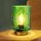 Kinberry Battery Operated Lamp - Cordless Table Lamps with Led Bulb Battery Powered Lamp Night Light Small Table Lamps for Living Room Decorative Beside Lamp for Corner Bedroom-Amber