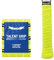 G-Lueck 12er Set Tennis Overgrip Talent Grip mit Perforation | 0,50-0,60mm Stärke | Griffband für Squash Badminton Schläger mit Selbstklebendem Abschlußband | sehr griffig, Anti-Rutsch (Neon-Gelb)