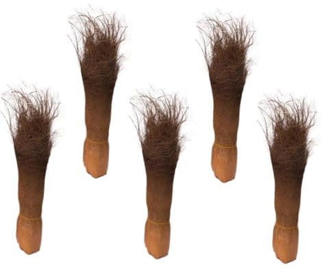 Zerodeko 5stücke Künstliche Palm Baumrinde Dekor Gartenrinden Hintergrund Palmenrinden Dekoration Für Haus Und Büro Garten Dekoration