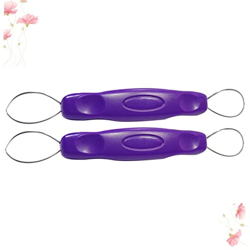 Cabilock 1 Juego Pelador Práctico Pelador De Razo De Doble Cabezal Peladora De Uvas Peladores De Cocina Manuales Uva Casera Pelador De Frutas Peladores De Uvas Púrpura 2 Piezas