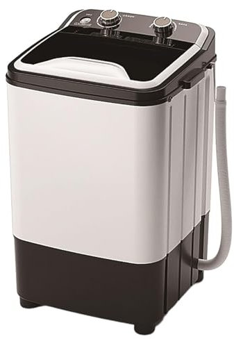 MGHRUE Lavadora Totalmente Automática De Gran Capacidad De 7,5 Kg: Bacteriostasis con Luz Azul Ultravioleta Caravanas Al Aire Libre, Apartamentos Pequeños Y Viajes